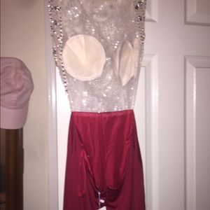 Red prom dress